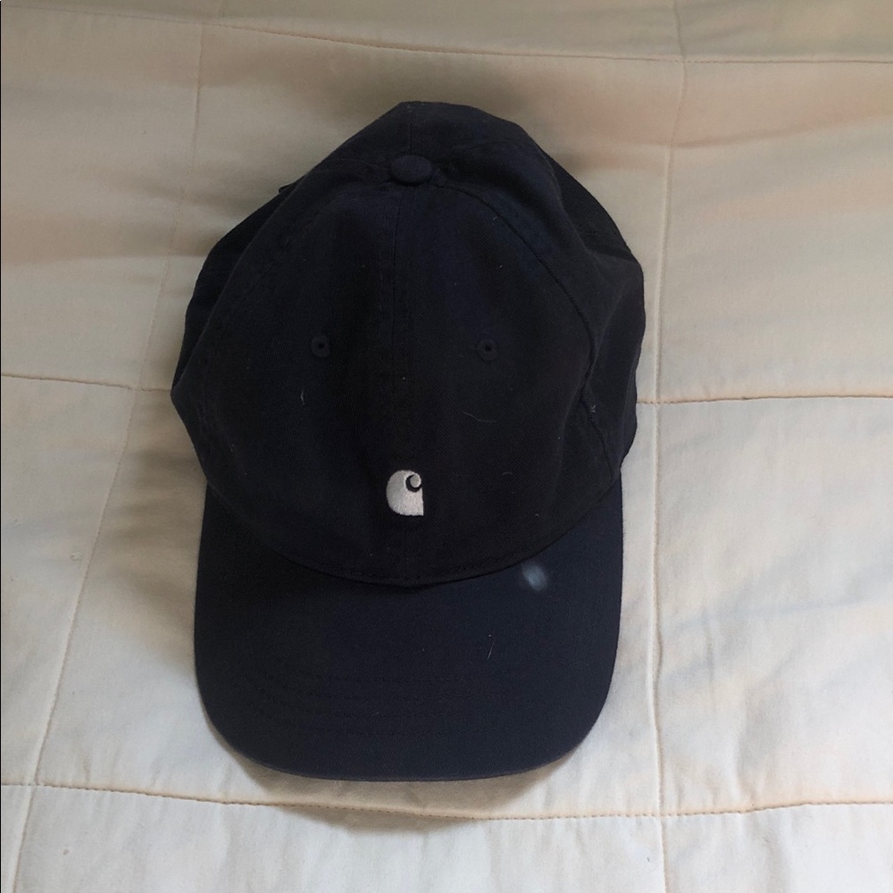 Carhartt Retro Navy Low-Profile Logo Cap